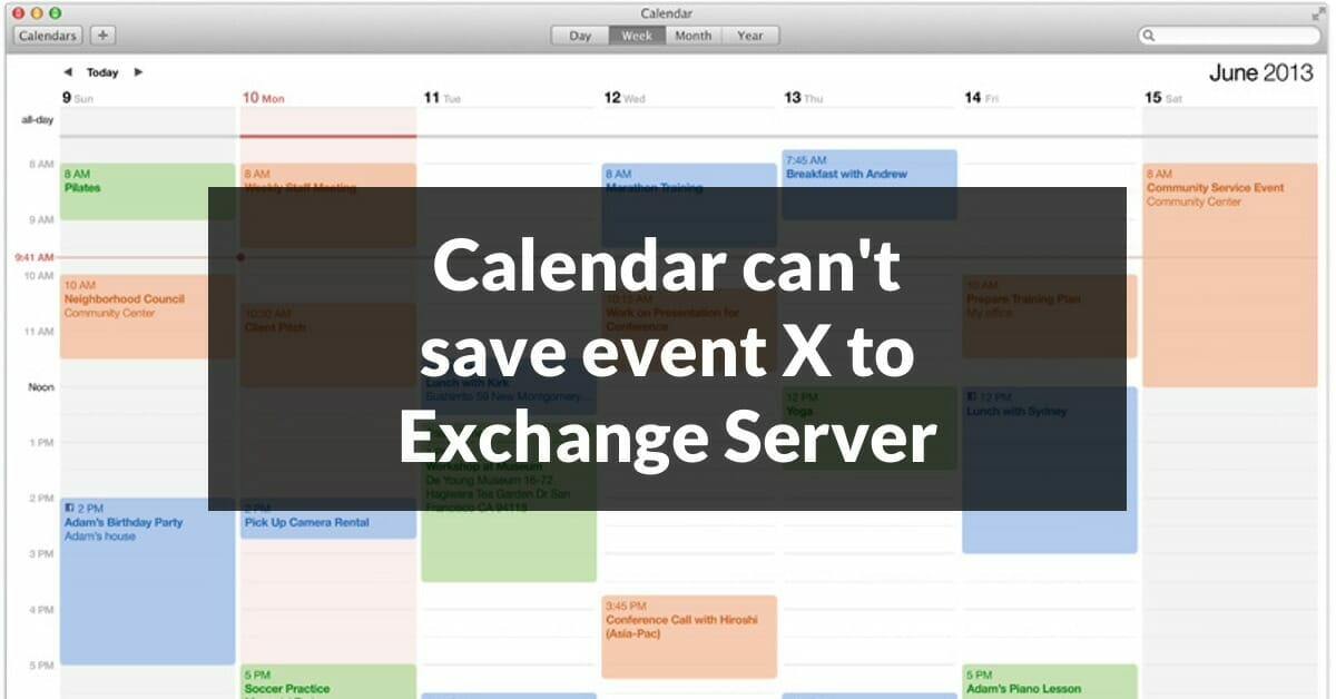 Office 365 calendar app mac